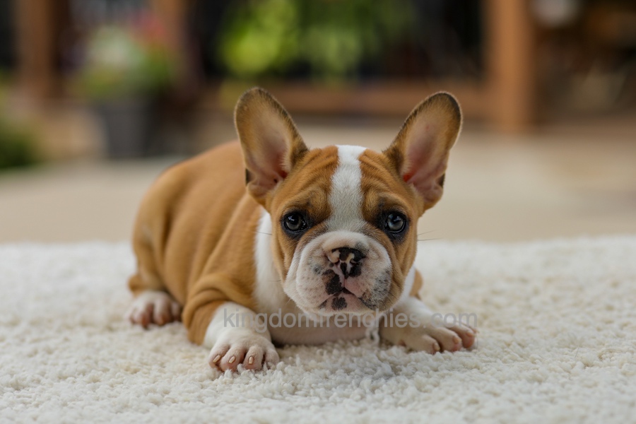 Oasis - Fawn/White Image of Oasis - Fawn/White, a French Bulldog puppy